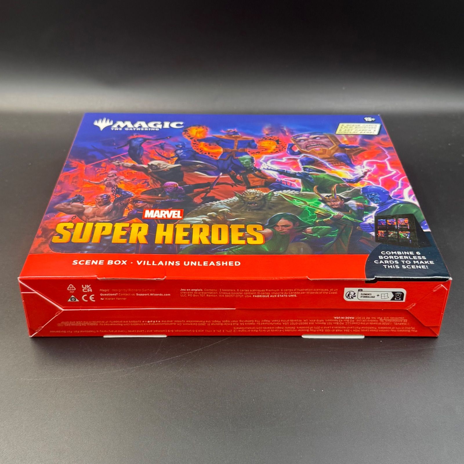 未開封】MTG MARVEL SUPER HEROES SCENE BOX VILLAINS UNLEASHED 1BOX