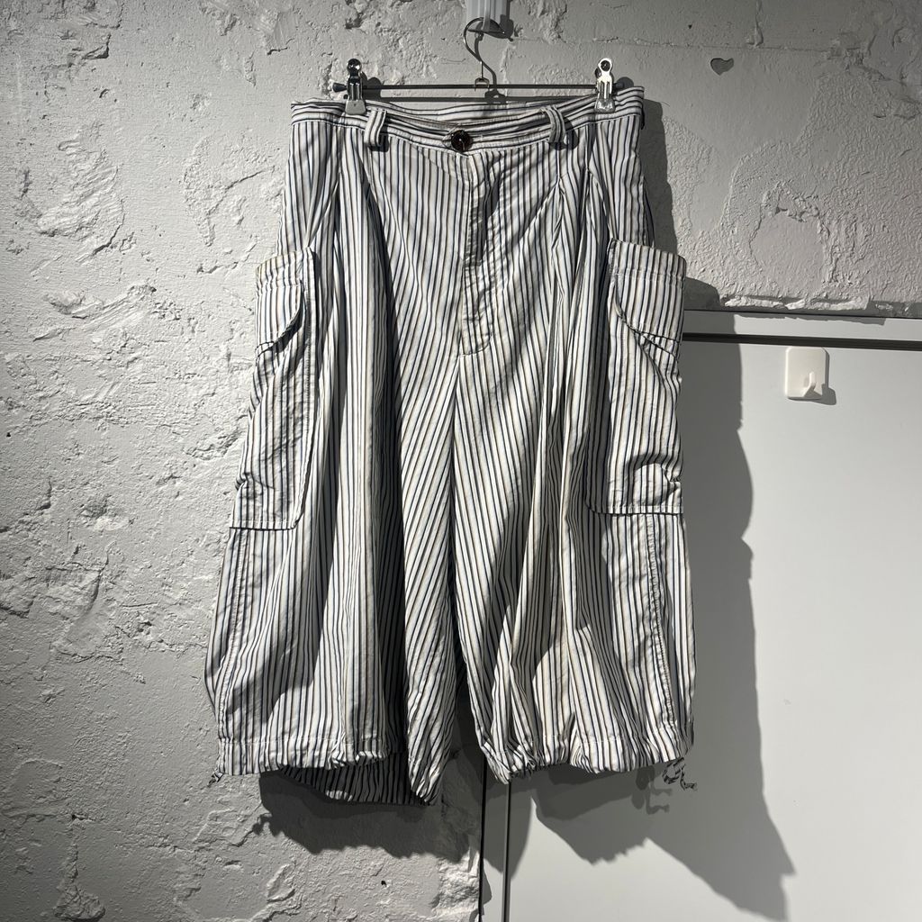 kiko kostadinov ハーフパンツ 46 KIKO KOSTADINOV キココスタディノフ 23SS KREUK WIDE SHORTS ハーフ