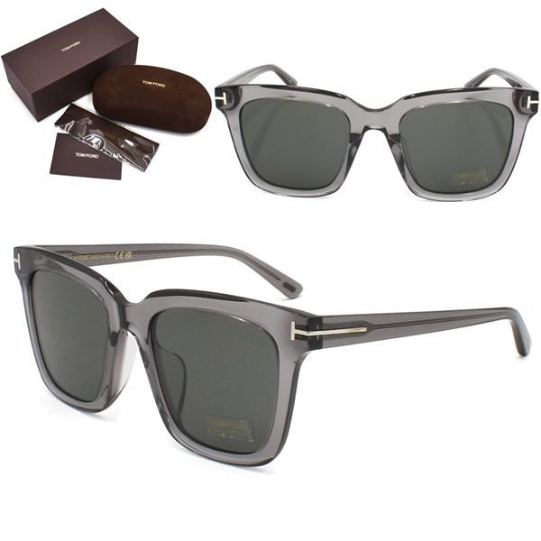 トムフォード サングラス TOM FORD FT0969-K/S 20A 55 TF0969 サングラス EYEWEAR アジアンフィット グレー クリア メンズ レディース ユニセックス