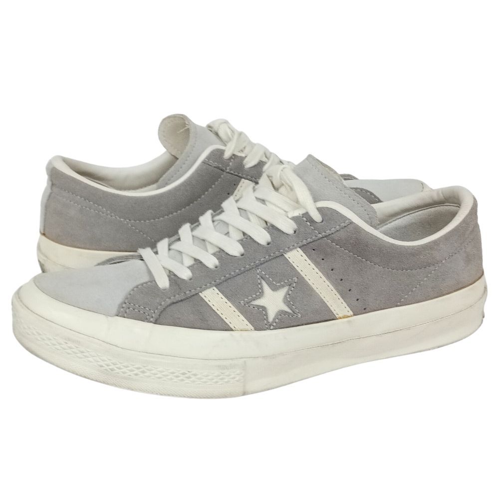CONVERSE コンバース STAR&BARS スター＆バーズ ジャックスター スウェード シューズ スニーカー グレー サイズUS8.5=27cm 正規品 / 55392