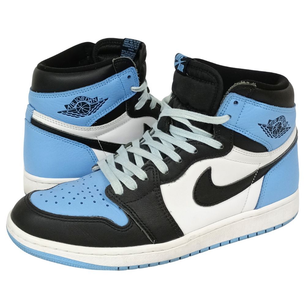 NIKE ナイキ DZ5485-400 AIR JORDAN RETRO HIGH OG エアジョーダン スニーカー ユニバーシティーブルー サイズUS9.5=27.5cm 正規品 / 55393