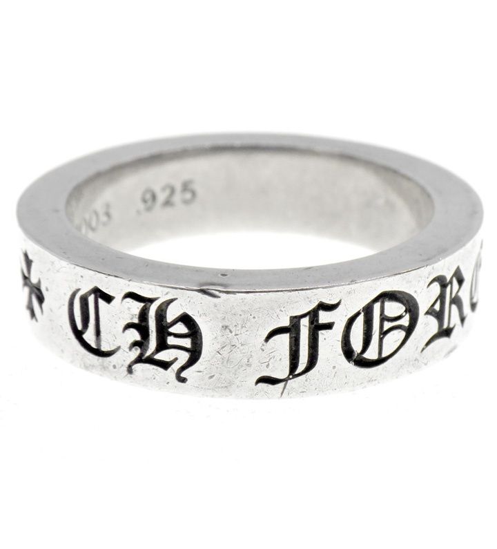 クロムハーツ CHROME HEARTS 【 6mm SPACER FOREVER 】 スペーサー フォーエバー シルバー リング 51210