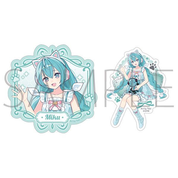 初音ミクシリーズ withCAT ステッカーセット 初音ミク