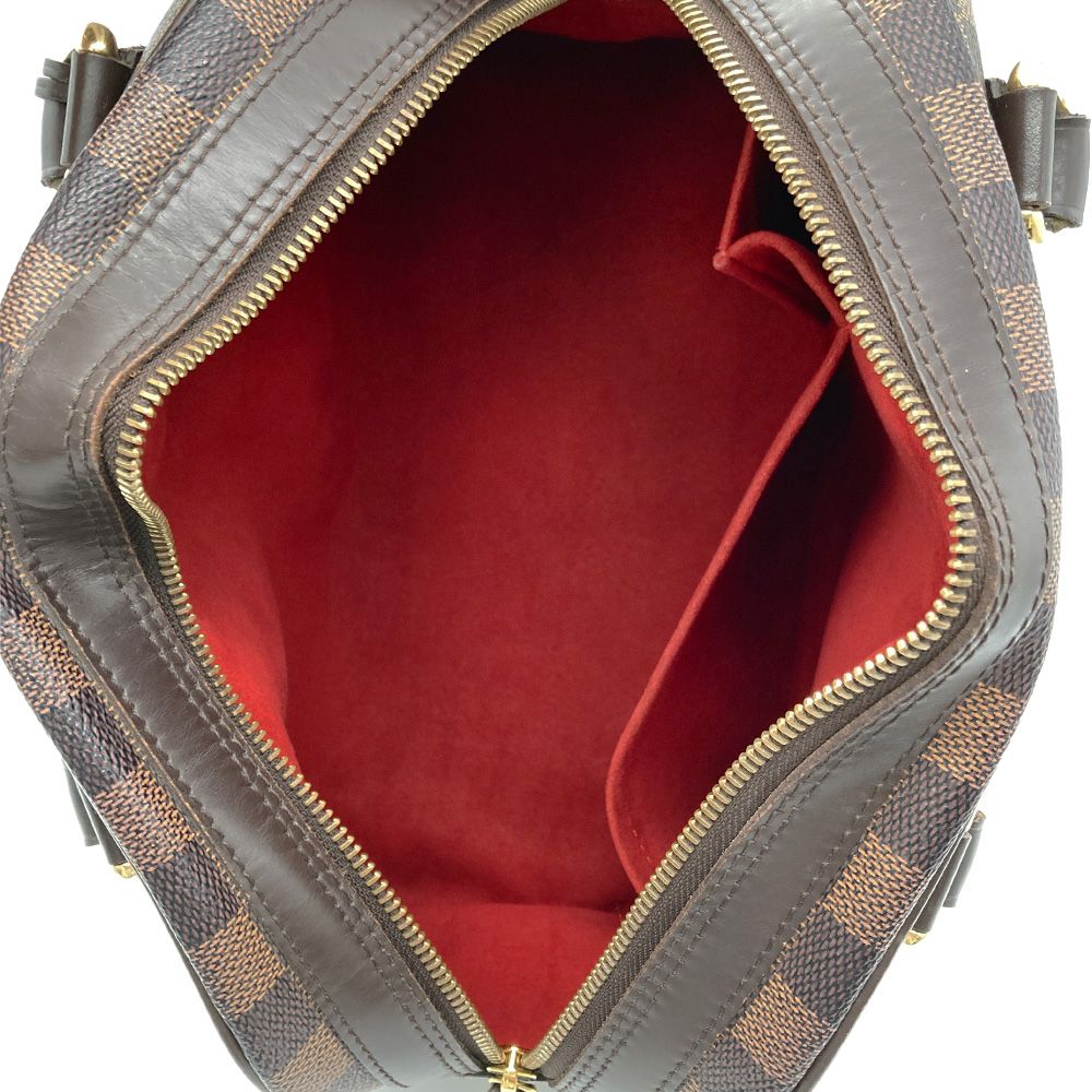 ルイヴィトン LOUIS VUITTON ドゥオモ ハンドバッグ ダミエ エベヌ
