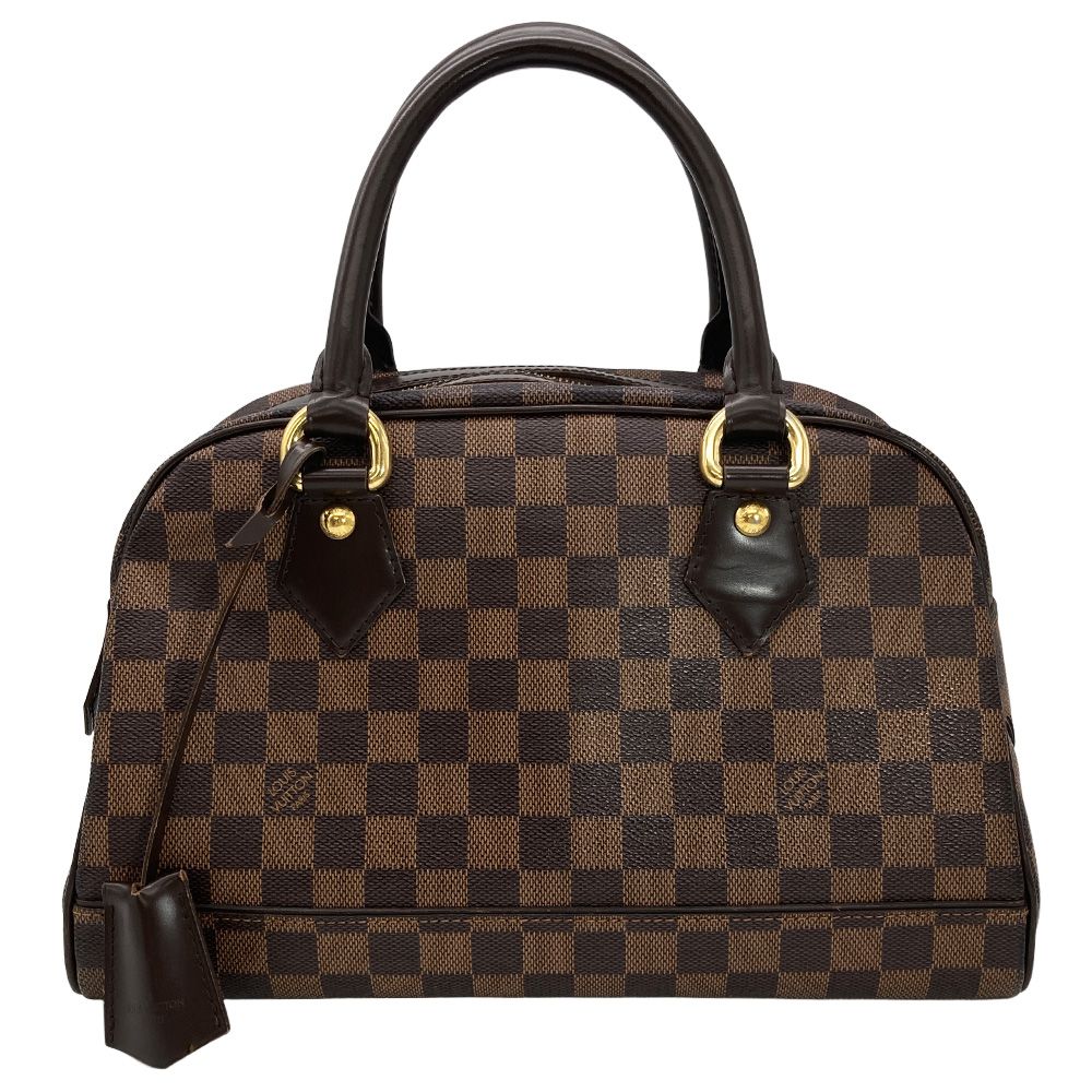 ルイヴィトン LOUIS VUITTON ドゥオモ ハンドバッグ ダミエ エベヌ N60008 ブラウン レディース【中古】