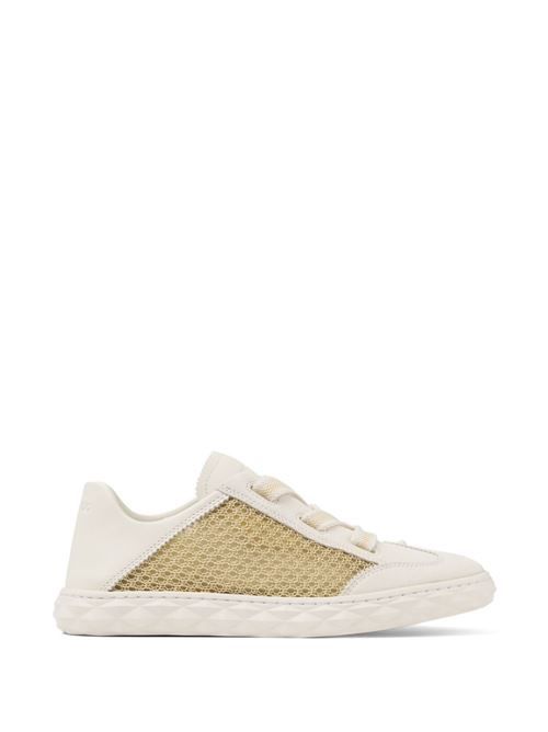 JIMMY CHOO ダイヤモンド レザー スニーカー 送料無料