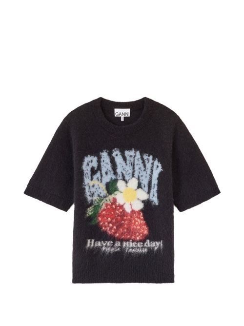 GANNI ウール Tシャツ 送料無料