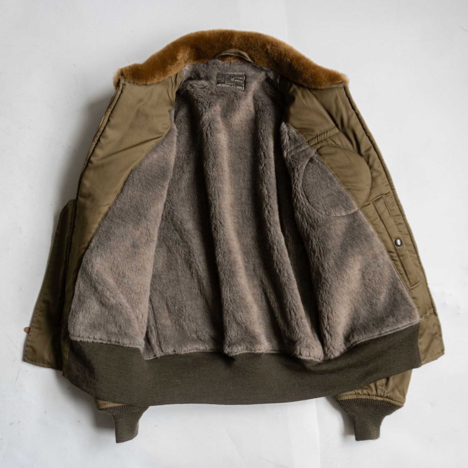 美品★実名復刻 ROUGH WEAR バズリクソンズ B-10 36　D837 実名復刻/ROUGH WEAR】BUZZ RICKSON'S【B-10 フライト ジャケット