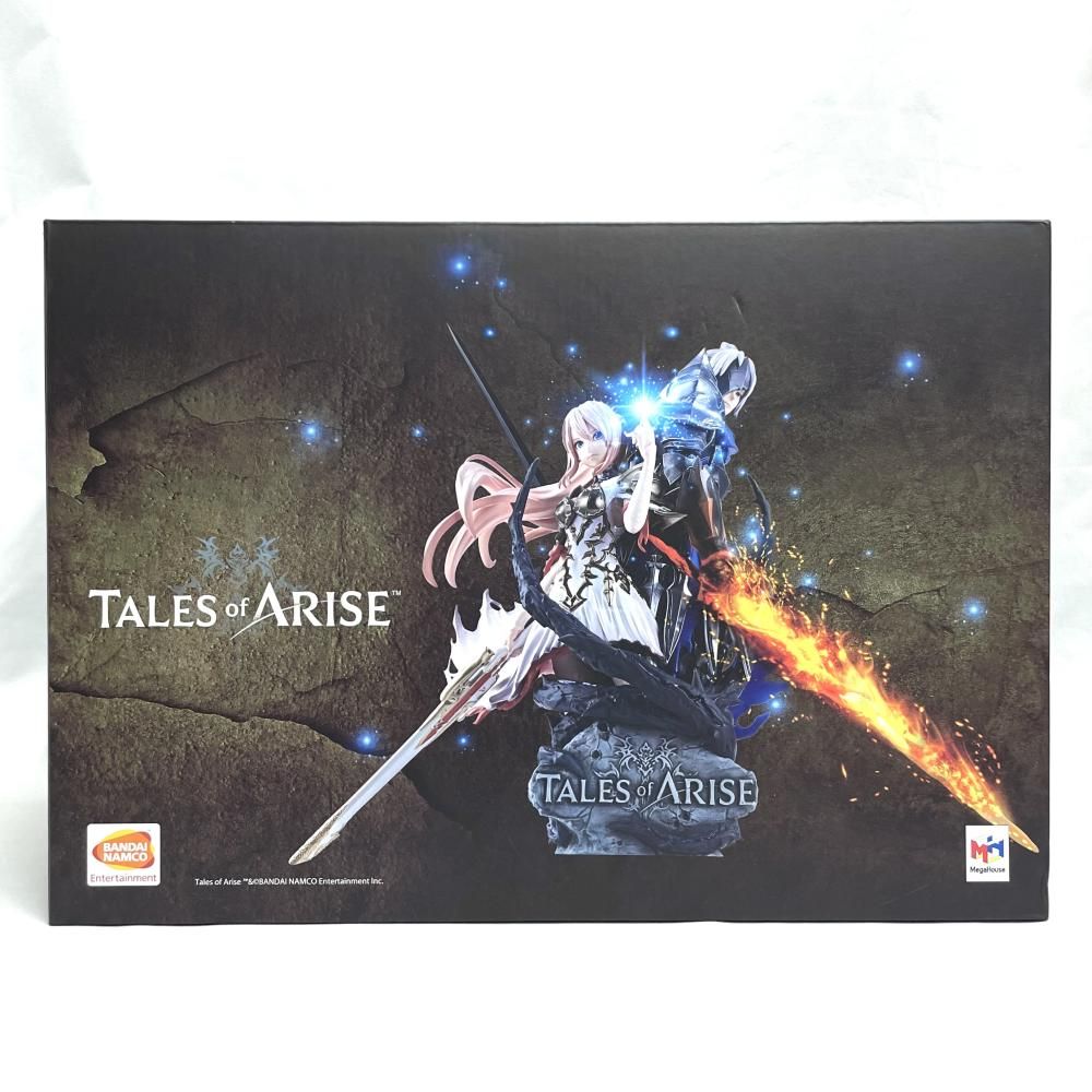 【中古】未開封)MegaHouse TALES of AARISE スタチューフィギュア アルフェン＆シオン[79]