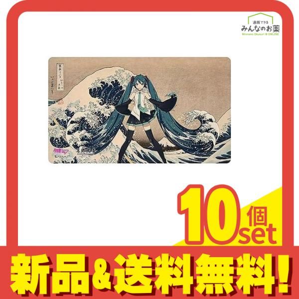 初音ミク×葛飾北斎 iXima デスクマット 神奈川沖波裏 約60× 35cm 10個セット まとめ売り