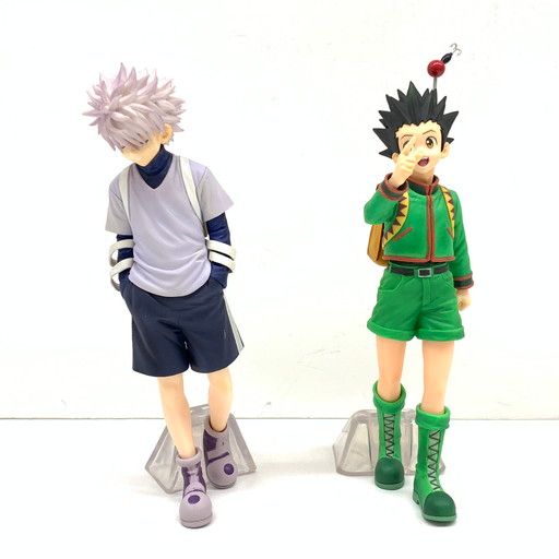 中古現状品】BANDAI 一番くじ HUNTER×HUNTER GREED ISLAND A/B賞 ゴン