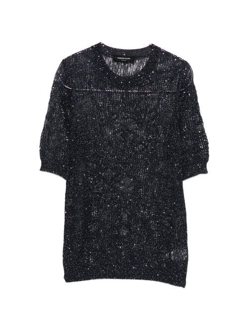 FABIANA FILIPPI オープンワーク Tシャツ 送料無料