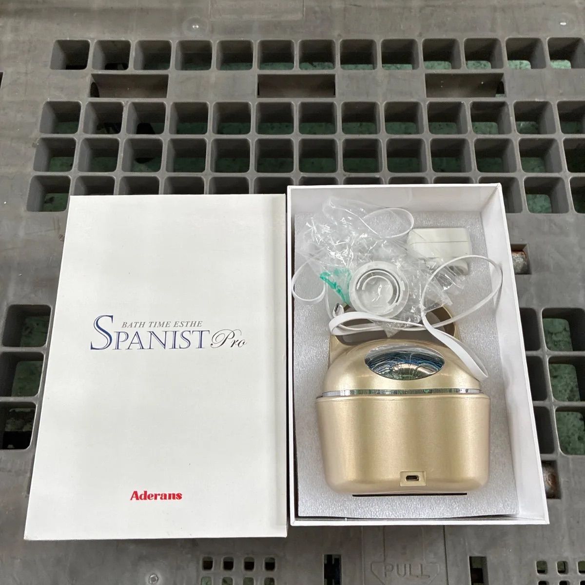 アデランス SPANIST Pro スパニストプロ 頭皮ケア 美容機器 充電式 箱