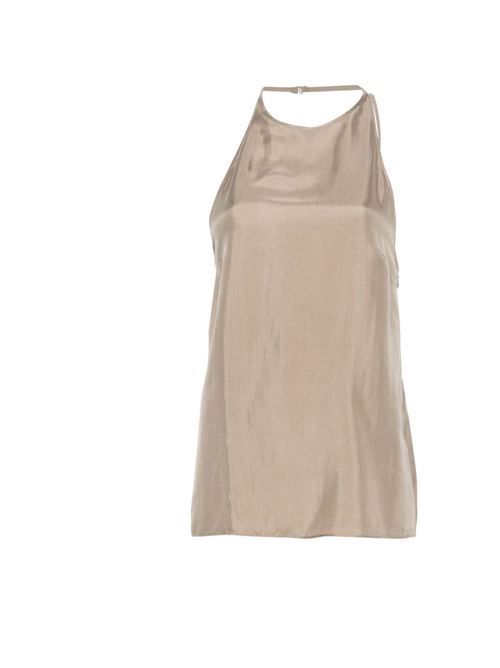 ALYSI TWILL SILK TOP 送料無料