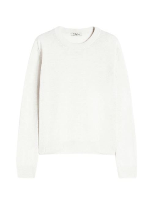 S MAX MARA リネンクルーネックセーター 送料無料
