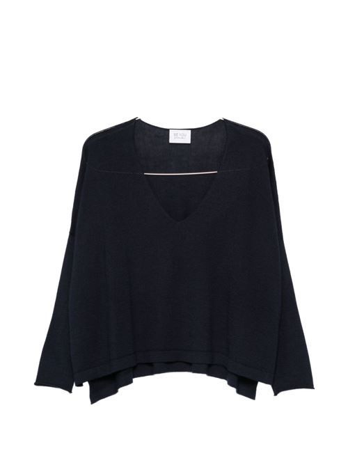 BEYOU カシミア＆シルク Vネックセーター 送料無料