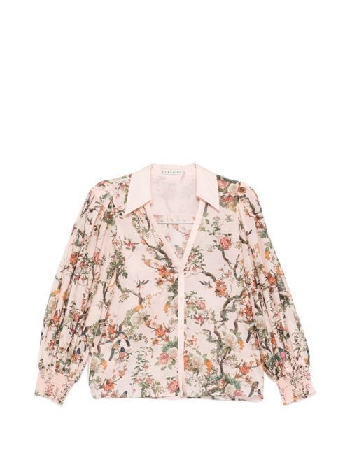 ALICE+OLIVIA CHARIS プリントブラウス 送料無料