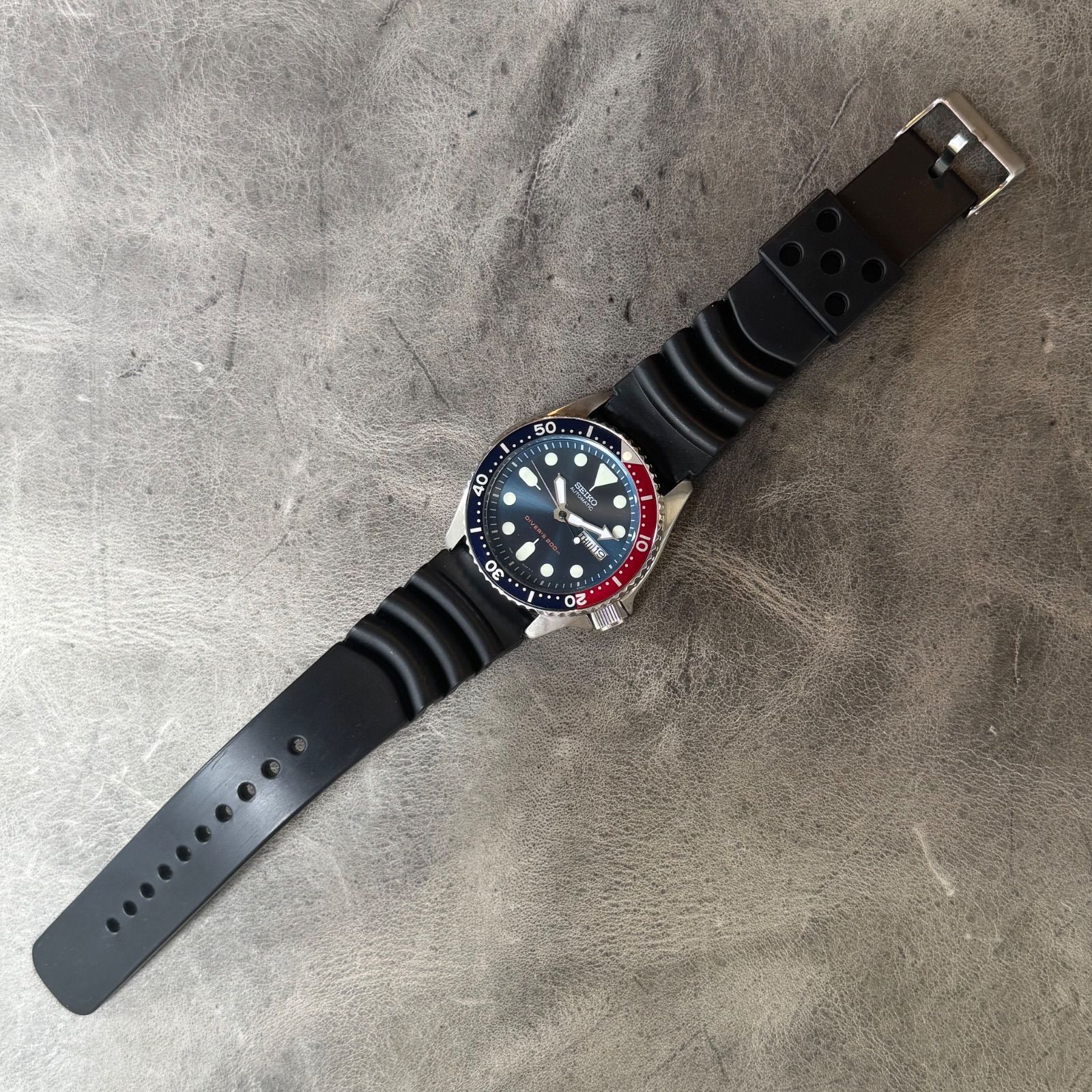 美品】SEIKO セイコー 7S26-0020 SKX009 ネイビーボーイ ペプシ 自動巻