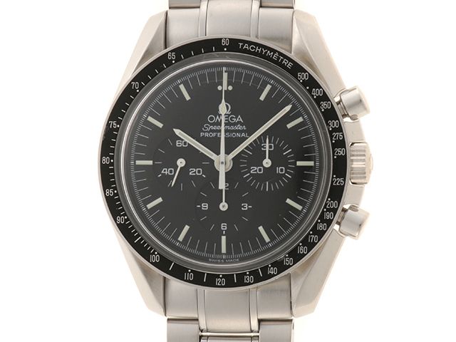 OMEGA オメガ スピードマスタープロフェッショナル 3570.50 腕時計 ウォッチ SS ステンレススチール 手巻き ブラック文字盤 メンズ【中古】460