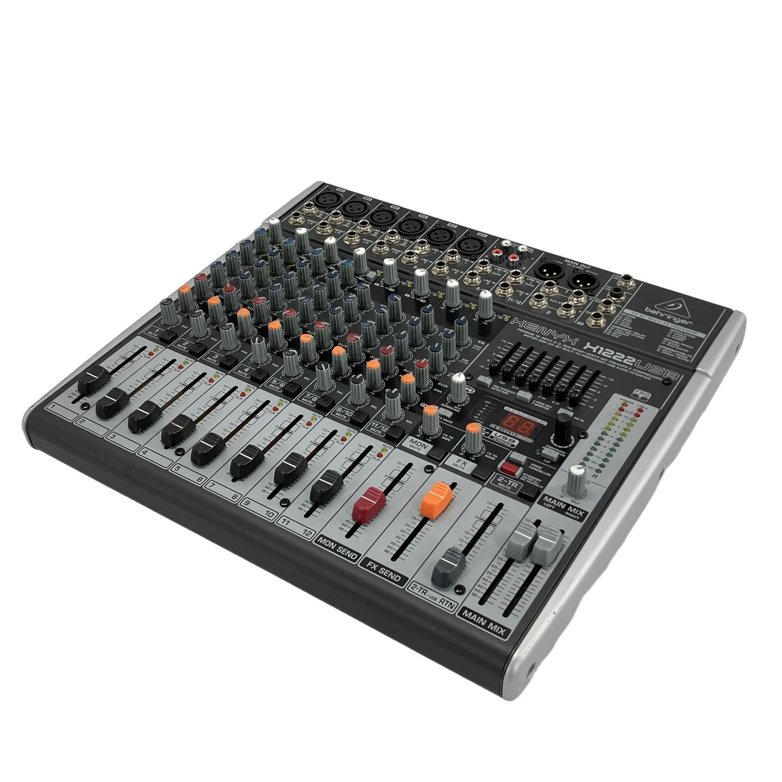 Behringer XENYX X1222USB マルチエフェクター ミキサー 音響機材