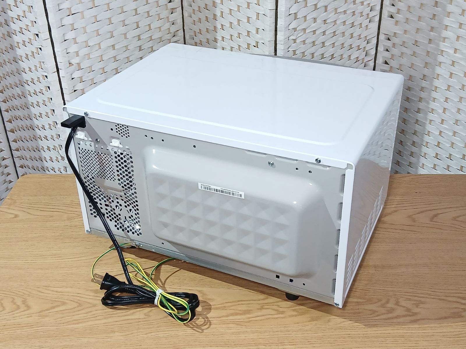 美品 Haier ハイアール ヘルツフリー電子レンジ KS-MW24F18 18L 2025年