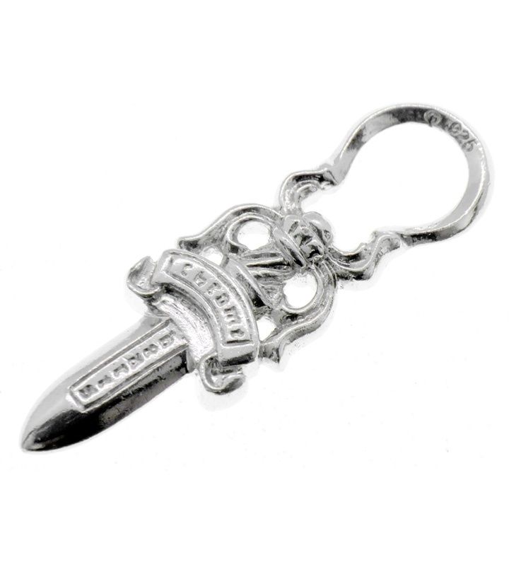クロムハーツ CHROME HEARTS 【 #5 DAGGER ZIP2 】 ロジウム加工 #5