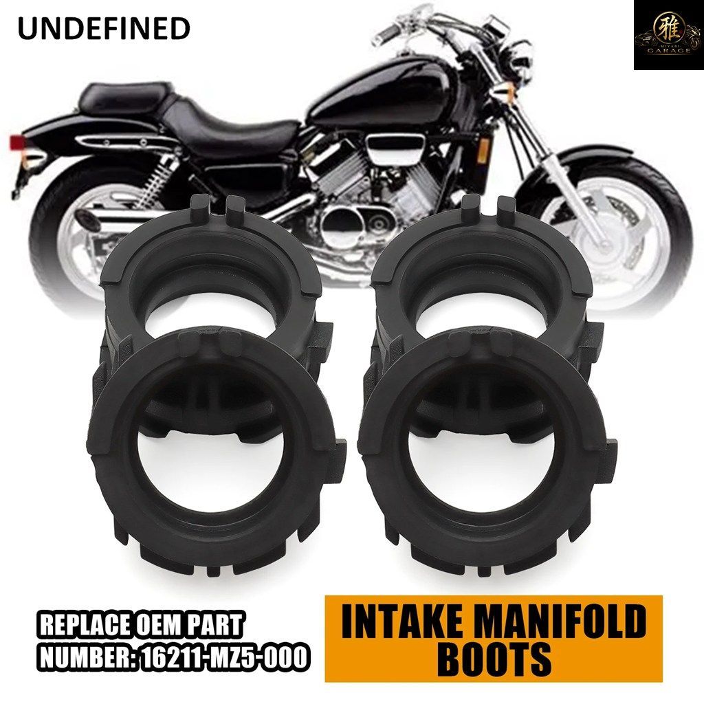 ホンダ VF750C マグナデラックス VFR750F キャブレター吸気マニホールドブーツ 4個セット 純正部品番号 16211-MZ5-000