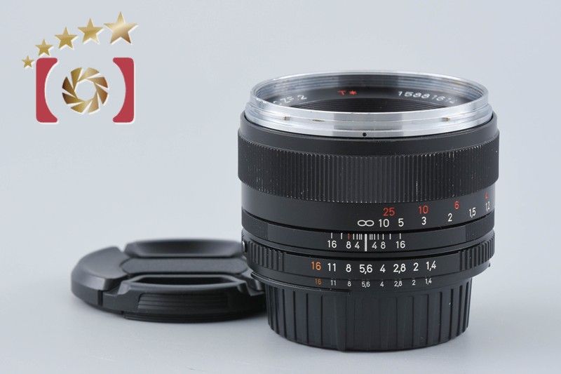 【中古】Carl Zeiss カールツァイス Planar 50mm f/1.4 ZF.2 T* ニコン用