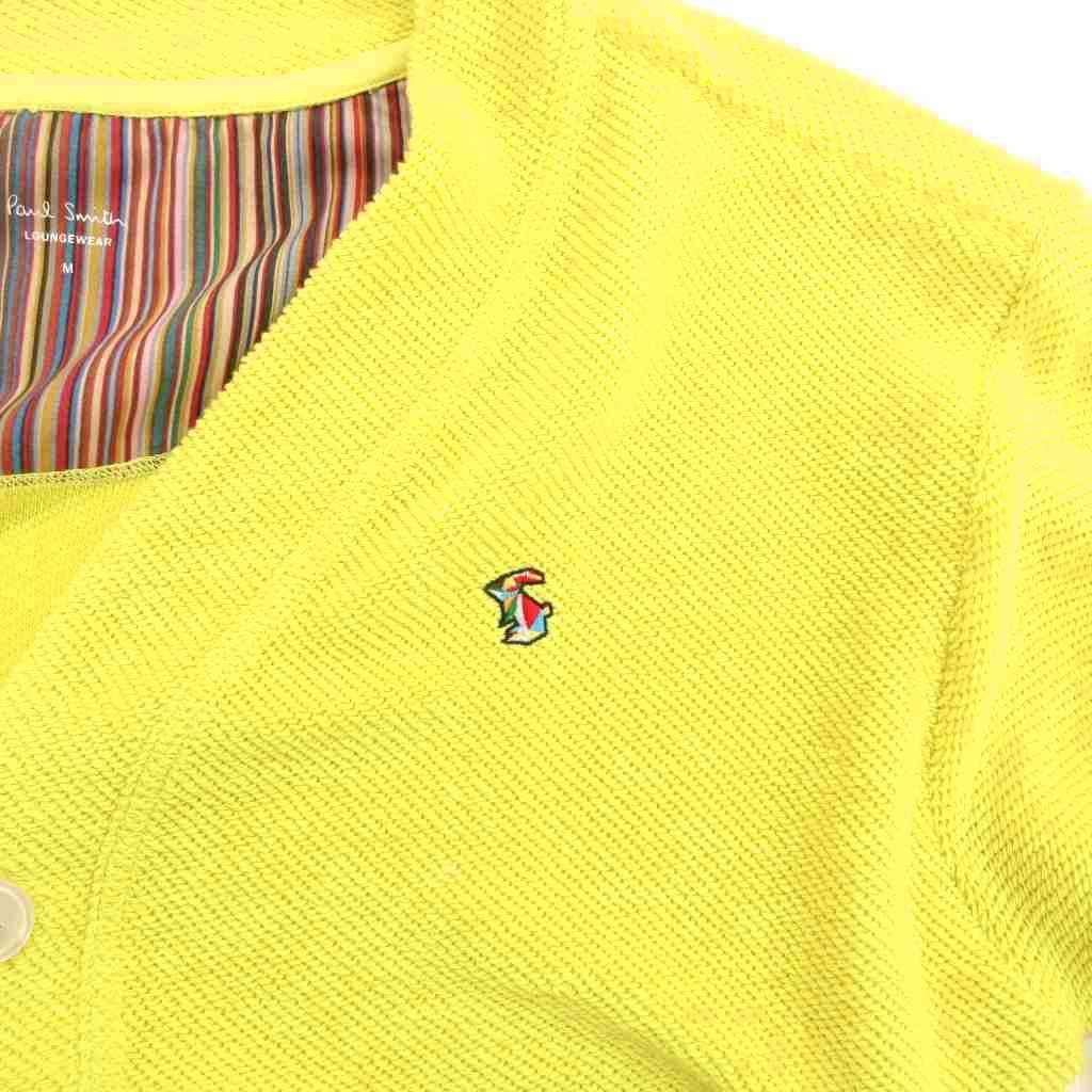 ポールスミス PAUL SMITH LOUNGEWEAR カーディガン Vネック パイル地 M