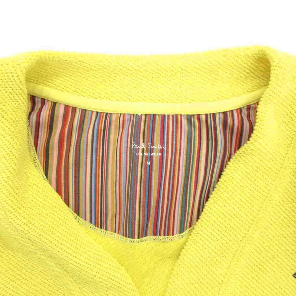 ポールスミス PAUL SMITH LOUNGEWEAR カーディガン Vネック パイル地 M