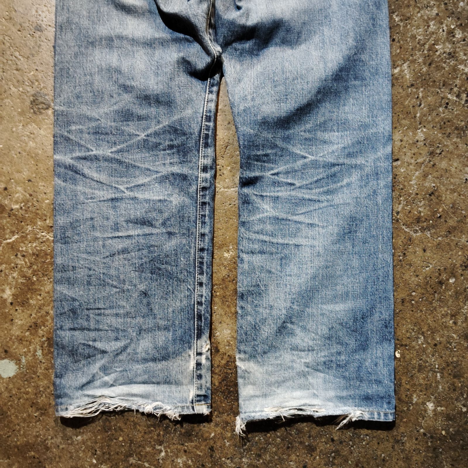 LEVI'S 702XX デニムパンツ 日本製 J22 赤耳 ビッグイー ライトブルー