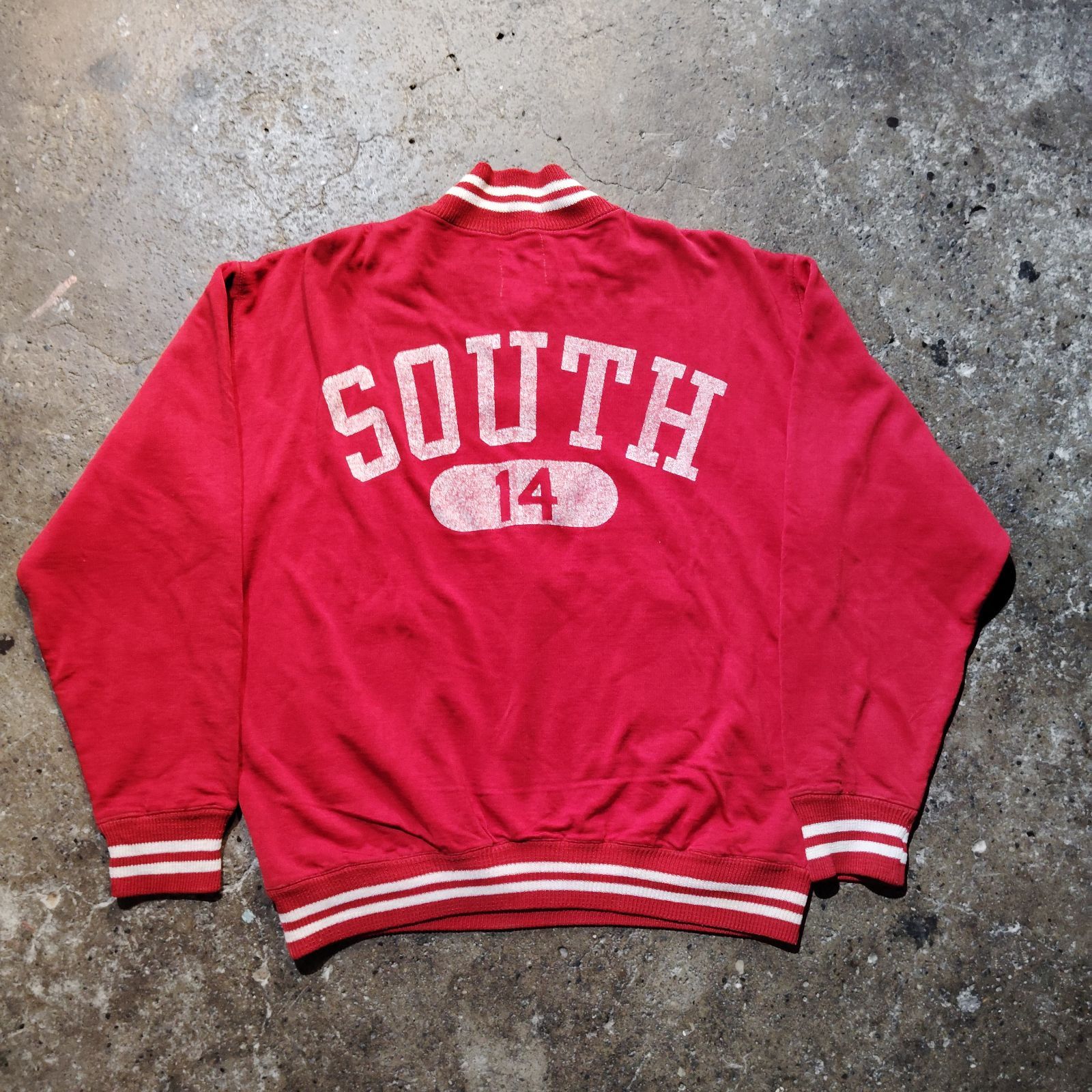 Champion 60-70's ハーフジップ ジャージ プロダクツタグ レッド L チャンピオン