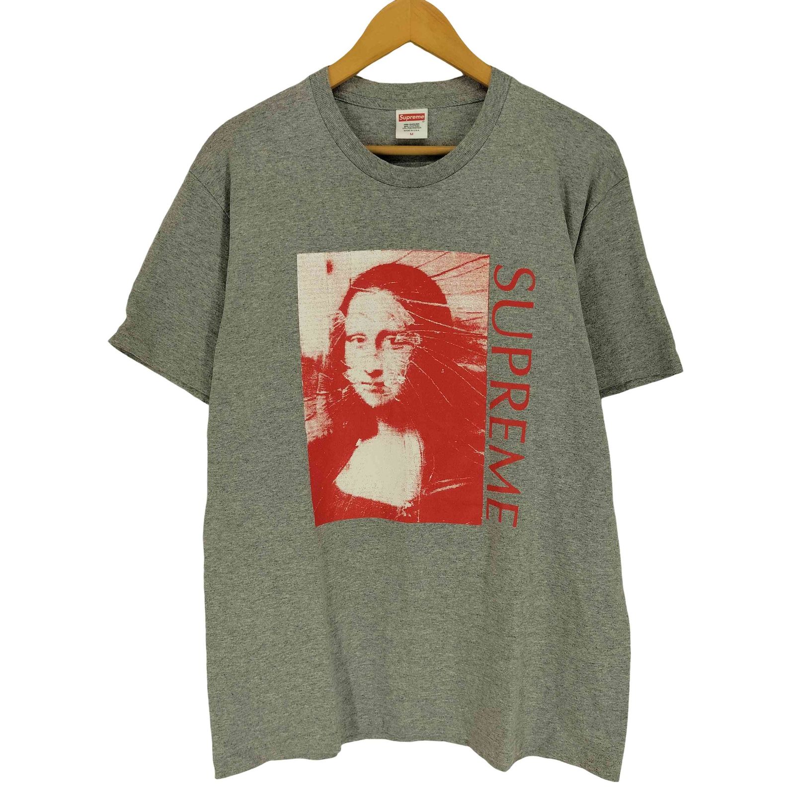 シュプリーム Supreme 2018SS Mona Lisa Tee モナ リザ Tシャツ メンズ M