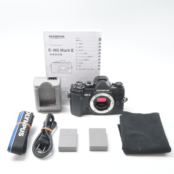 オリンパス OLYMPUS OM-D E-M5 MarkIII ボディ ブラック