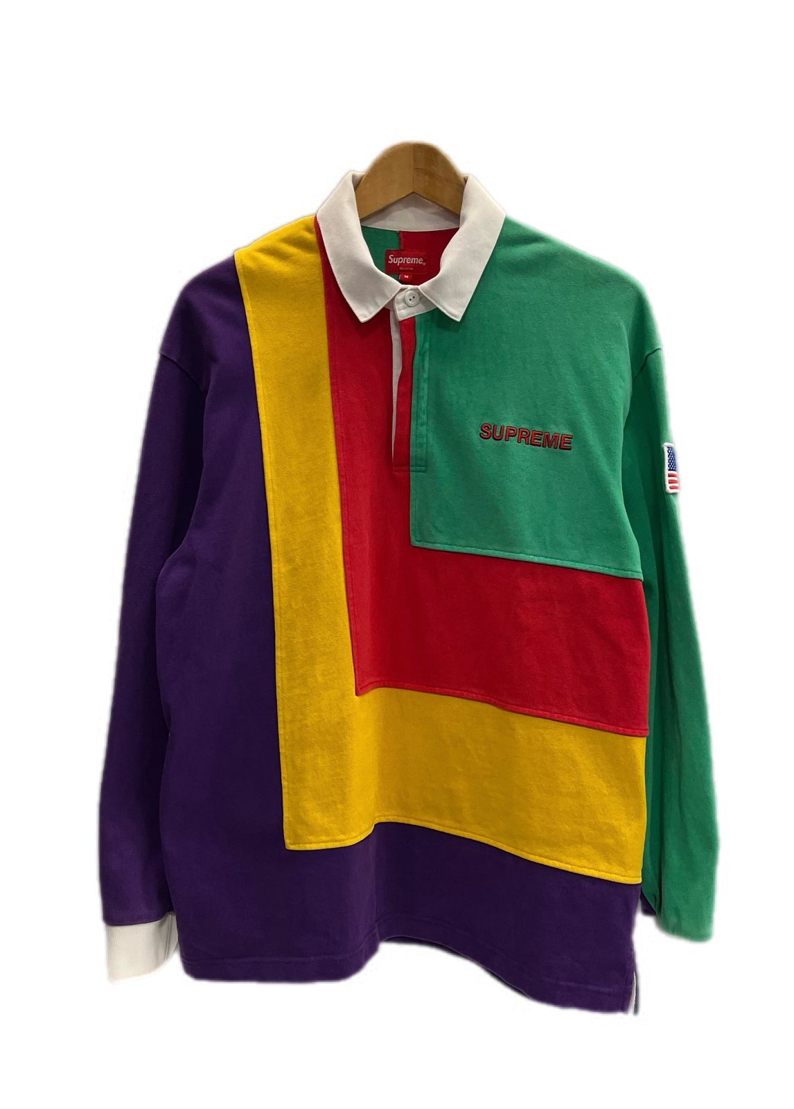 シュプリーム SUPREME 7's Rugby セブンズ ラグビー ラガーシャツ ロゴ