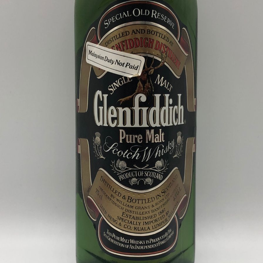 グレンフィディック スペシャル オールド リザーブ 750ml 43% - メルカリ