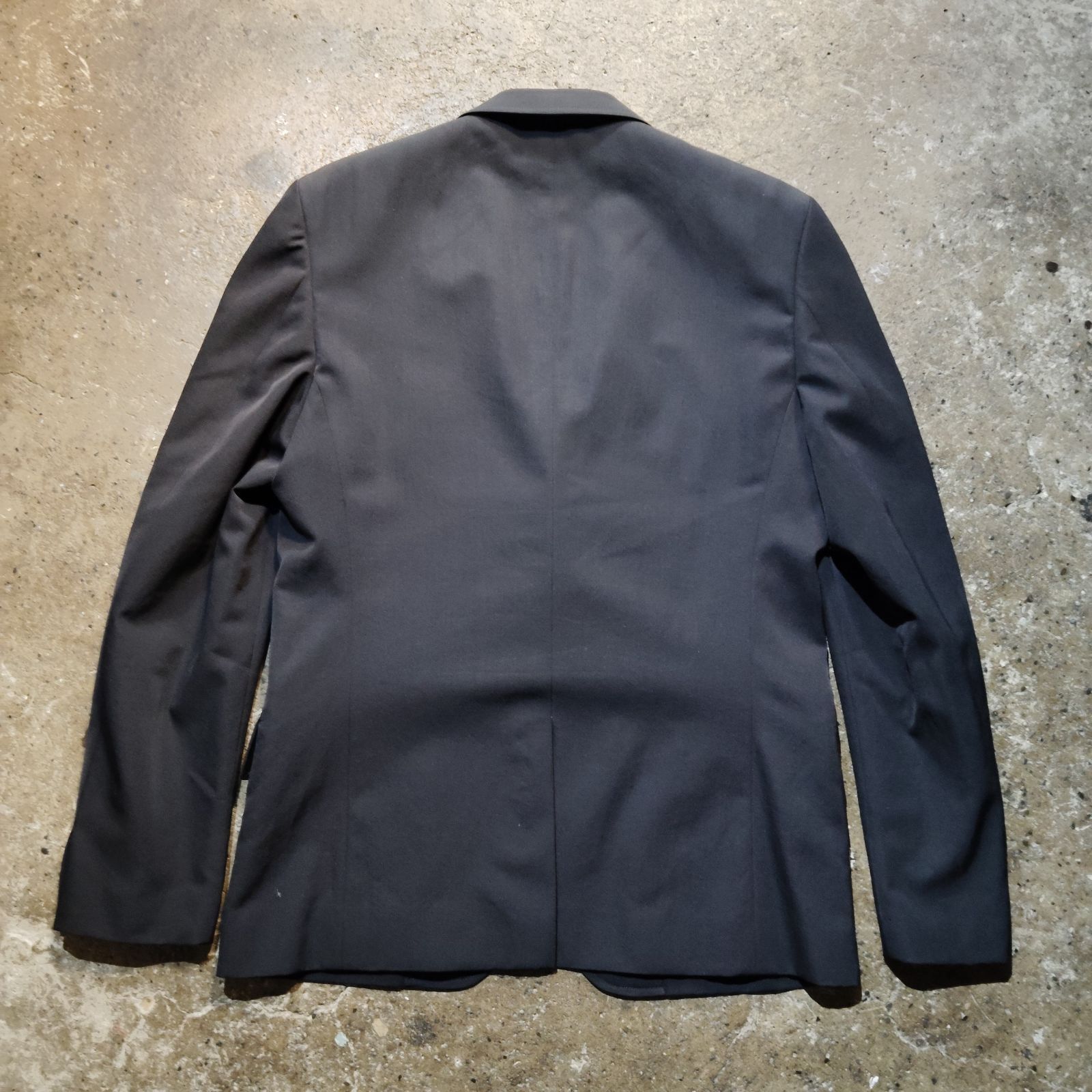 COMME des GARCONS HOMME 17aw ウールギャバ セットアップ 裏地ドット