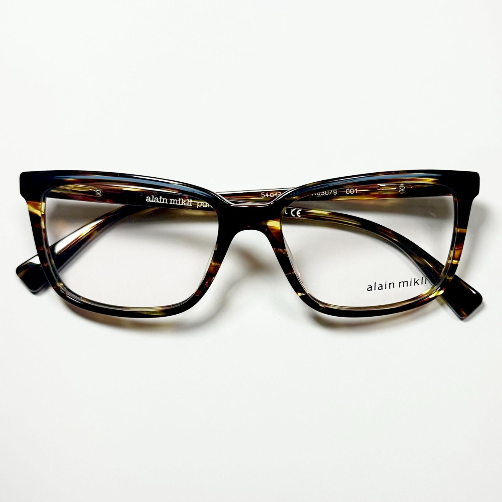 Alain Mikli 新品 未使用 イタリア製 Frame France フレームフランス アランミクリ A03079 001 26,838円