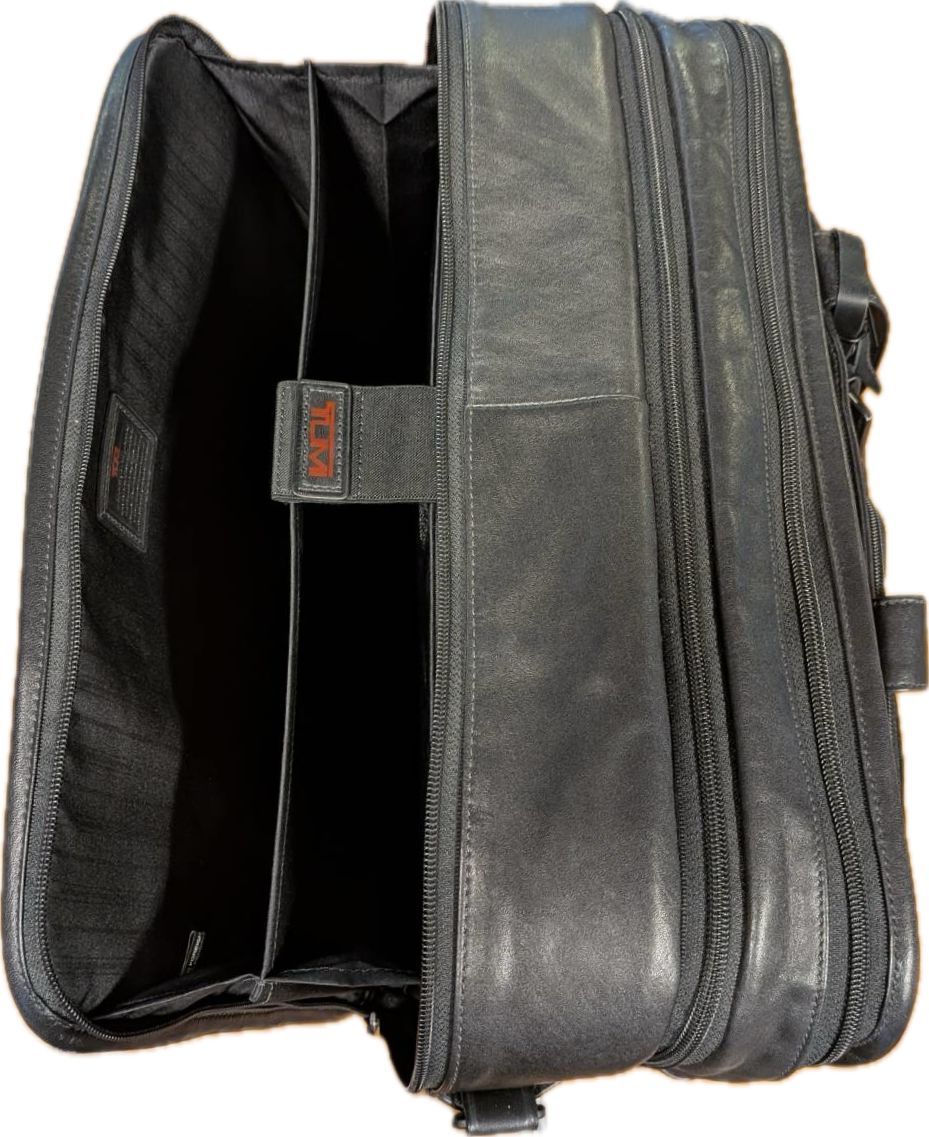 大容量TUMI トゥミ 96160DH ナパレザー MID EXPオーガナイザー 中古