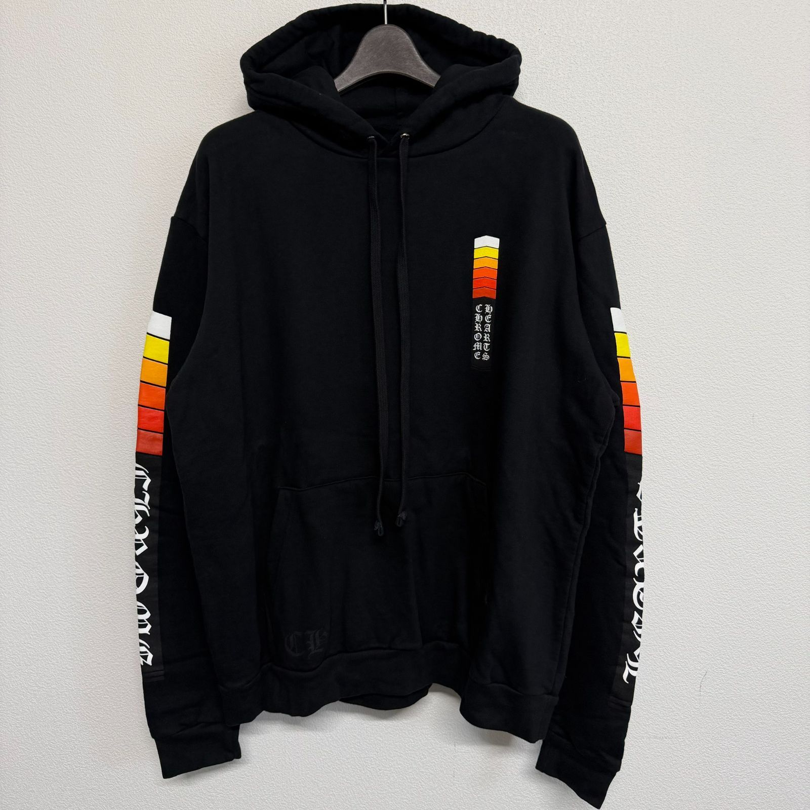 CHROME HEARTS made in Hollywood Neon クロムハーツ メイドインハリウッド ネオン 黒 ブラック パーカー フーディー メンズ レディース Mサイズ 極美品 2739