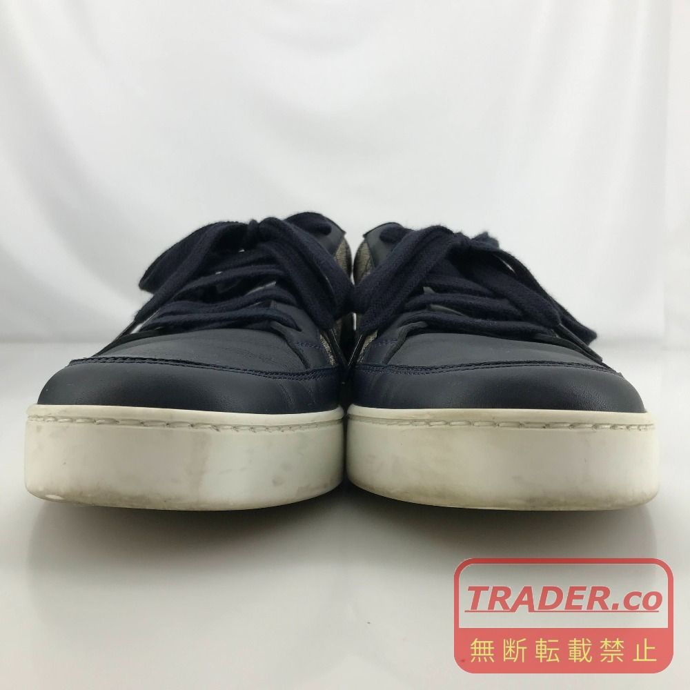 05w21958 グッチ GUCCI ローカットスニーカー ベージュ/ネイビー US7
