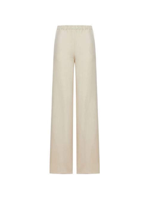 MAX MARA リネン＆シルクブレンドパンツ 送料無料