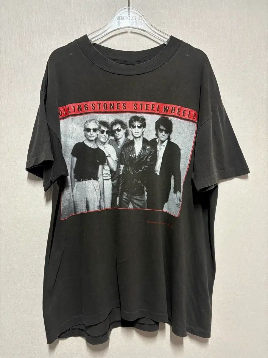 L 1989 ローリング・ストーンズ 東京ドームツアー半袖Tシャツ
