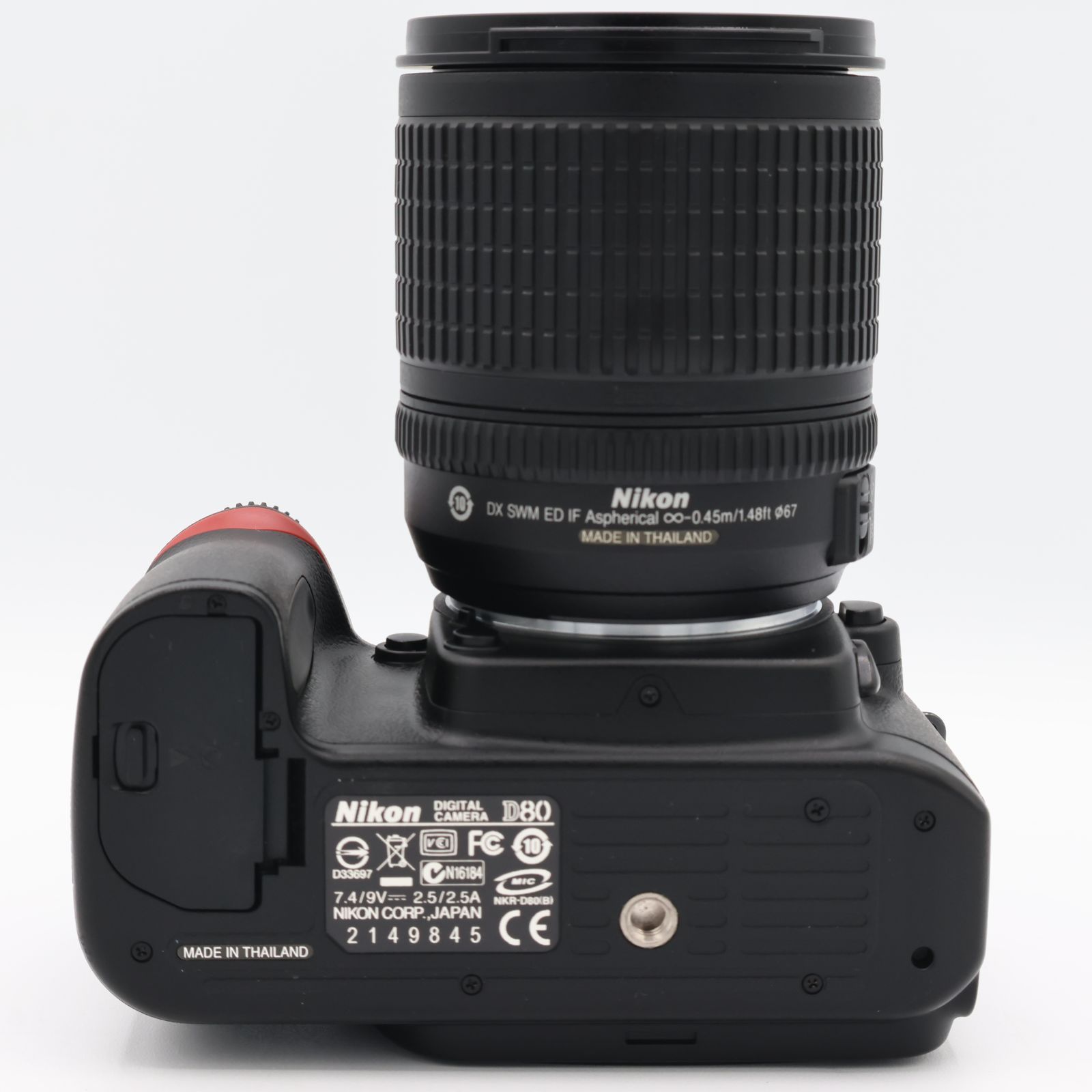 シャッター回数：2056回】Nikon ニコン デジタル一眼レフカメラ D80 AF