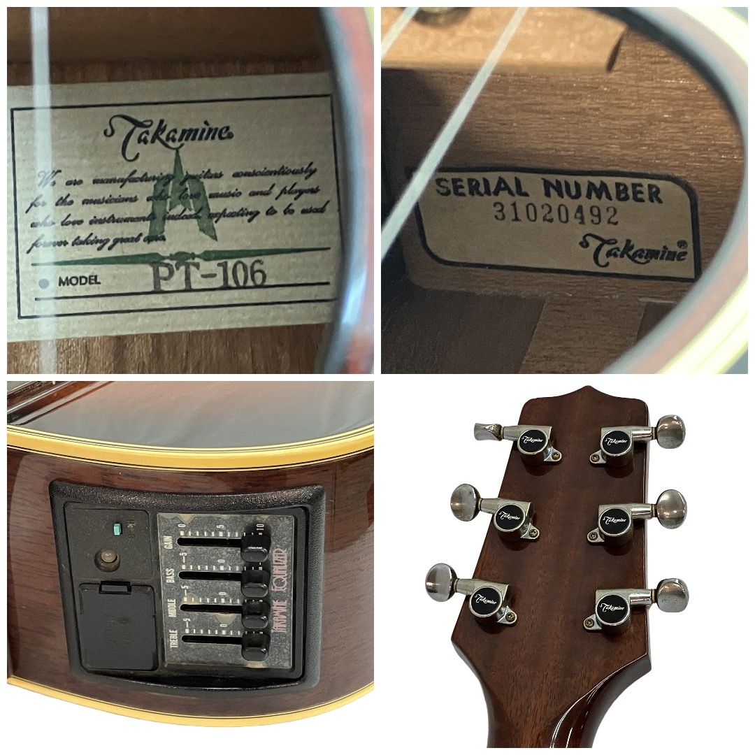 Takamine PT-106 エレキアコースティックギター タカミネ ギター 中古