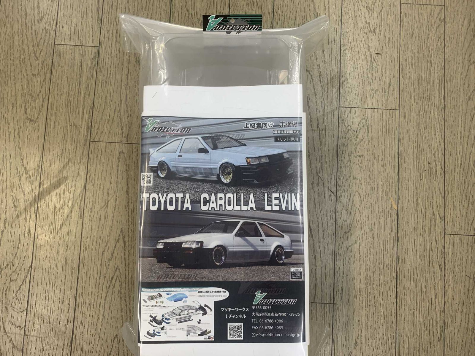 ADDICTION アディクション TOYOTA CAROLLA LEVIN 3ドア ボディ #AD-RB12