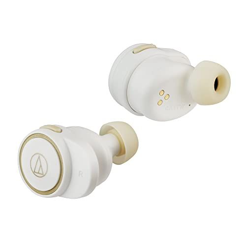 オーディオテクニカ ATH-CK1TW WH ワイヤレスイヤホン bluetooth/完全ワイヤレスイヤホン 最大約21時間再生 / 通話品質強化 / IPX5/7 / 低遅延モード/片耳使用可 【国内正規品】 ホワイト ATH-CK1TW WHe