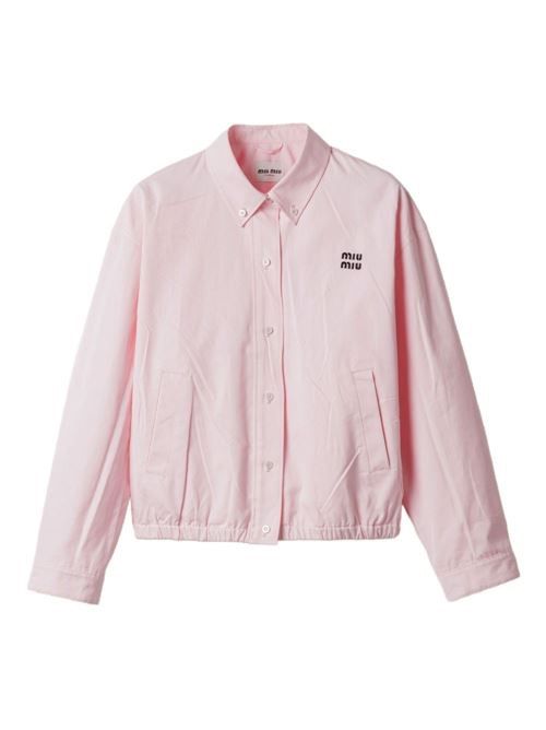 MIU MIU コットンショートジャケット 送料無料