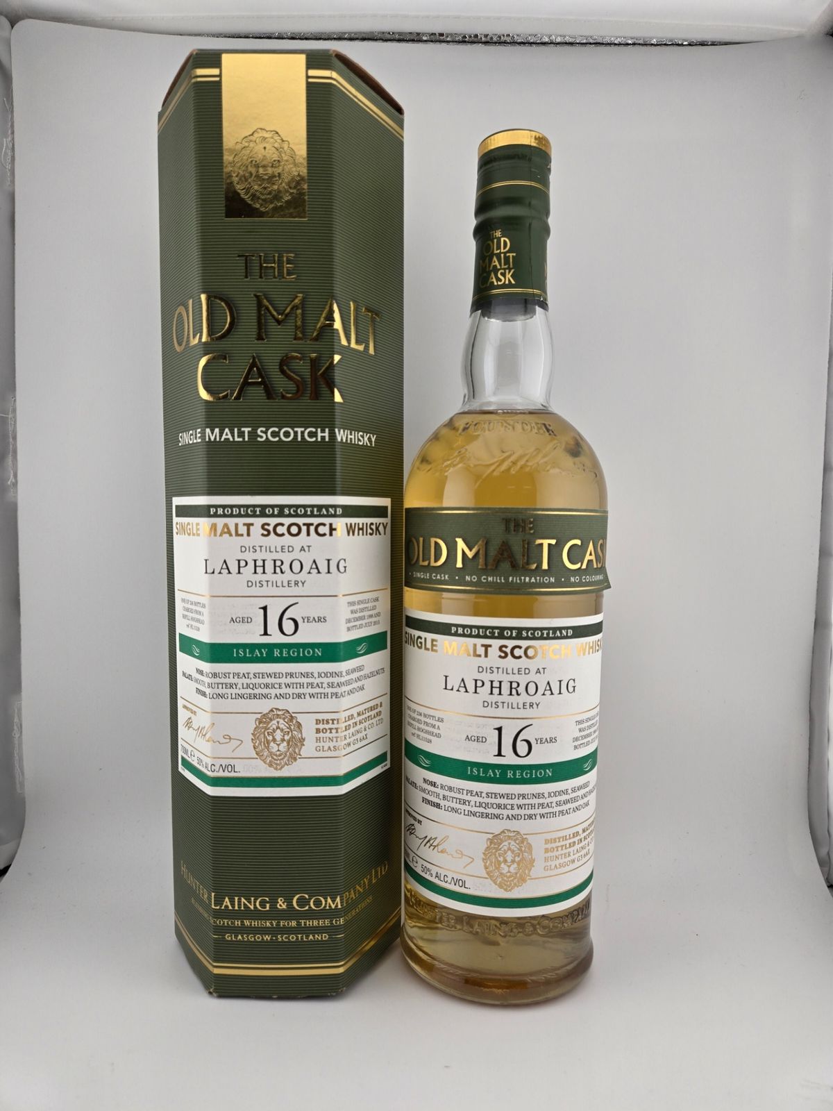 The old malt cask LAPHROAIG 16年 1998-2015 50％
