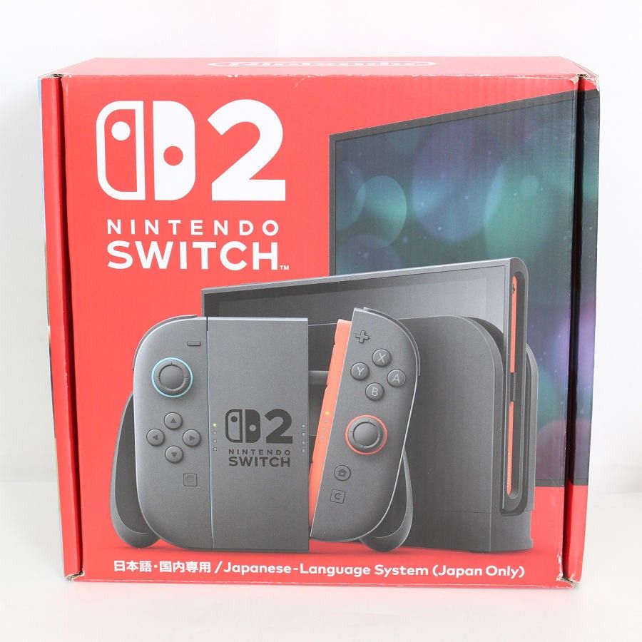 美品】Nintendo Switch 2 BEE-S-KB6CA 日本語・国内専用 ニンテンドー 